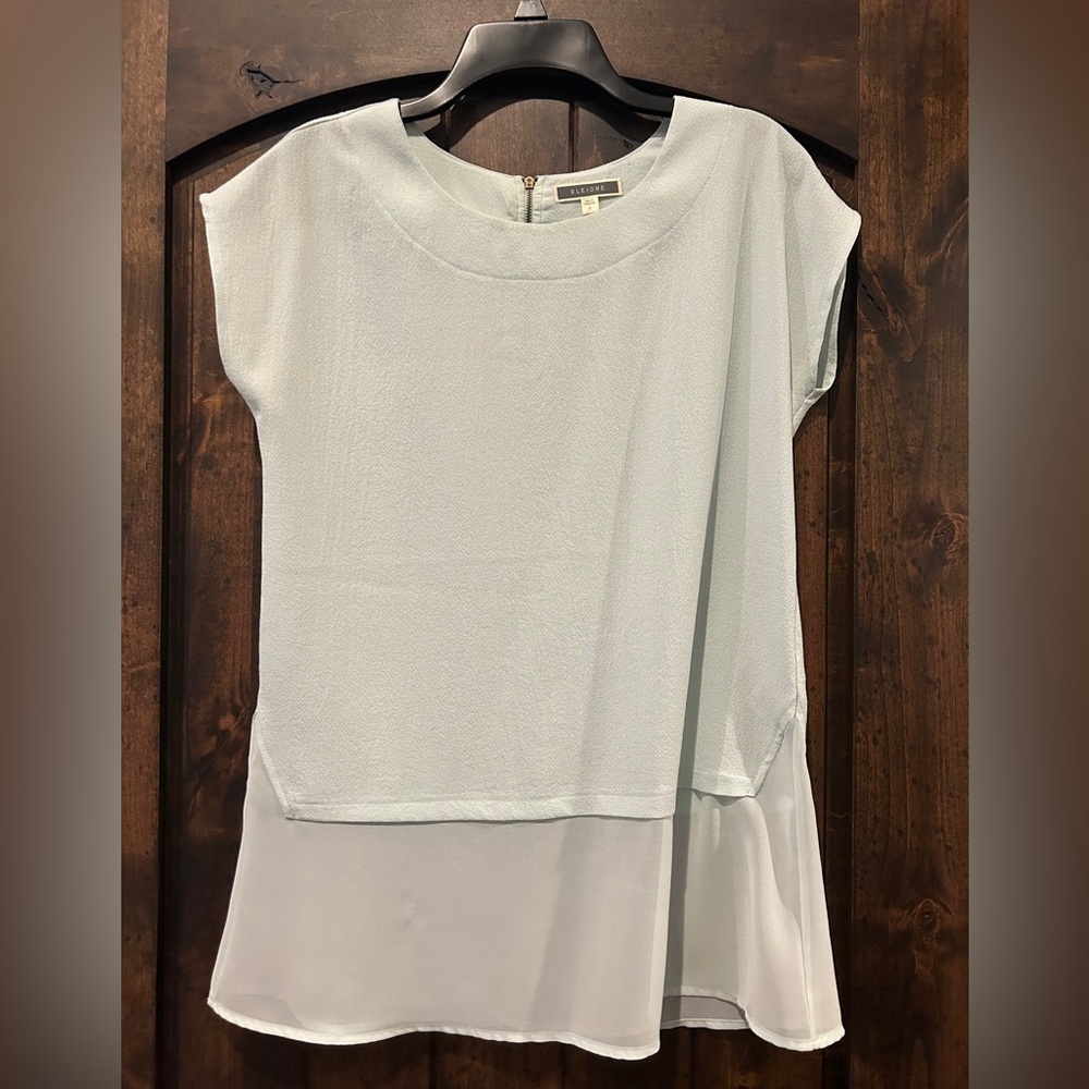 Pleione Light Green Top - size S